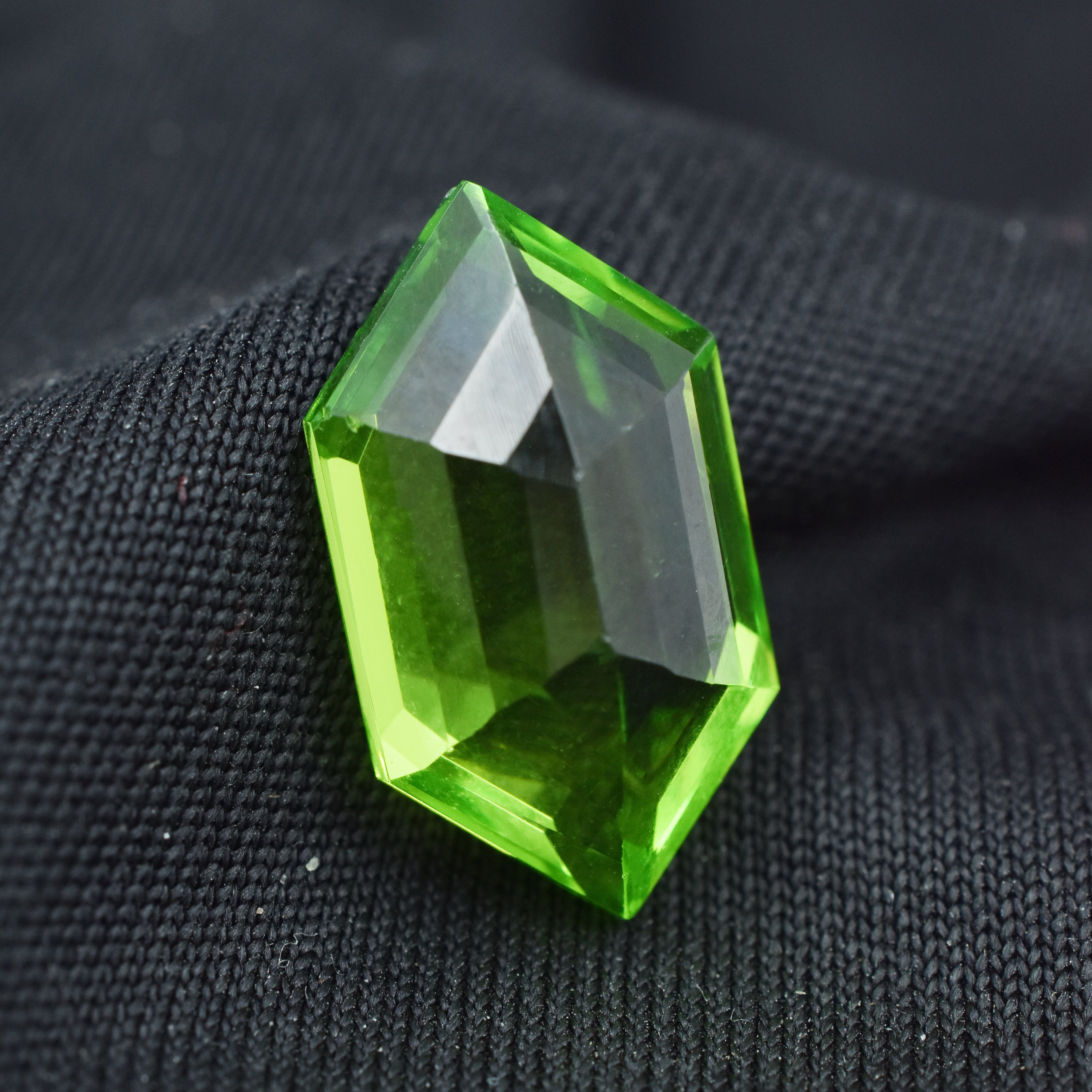 Amazing Peridot From Afghanistan 9.50 Ct Fancy Shape Natural Certified Green Peridot Loose Gemstone