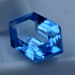 Natural Blue Sapphire September Birthstone 10.25 Carat Fancy Shape Natural Blue Sapphire Certified Loose Gemstone