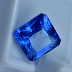 Natural 10.65 Carat Square Shape Natural Blue Sapphire Certified Natural Loose Gemstone Sapphire Gems For Your Strength