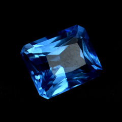 Mind Blowing Blue Sapphire 10.00 Carat Natural Certified Emerald Cut Loose Gemstone Blue Sapphire Helps To Improve Communication