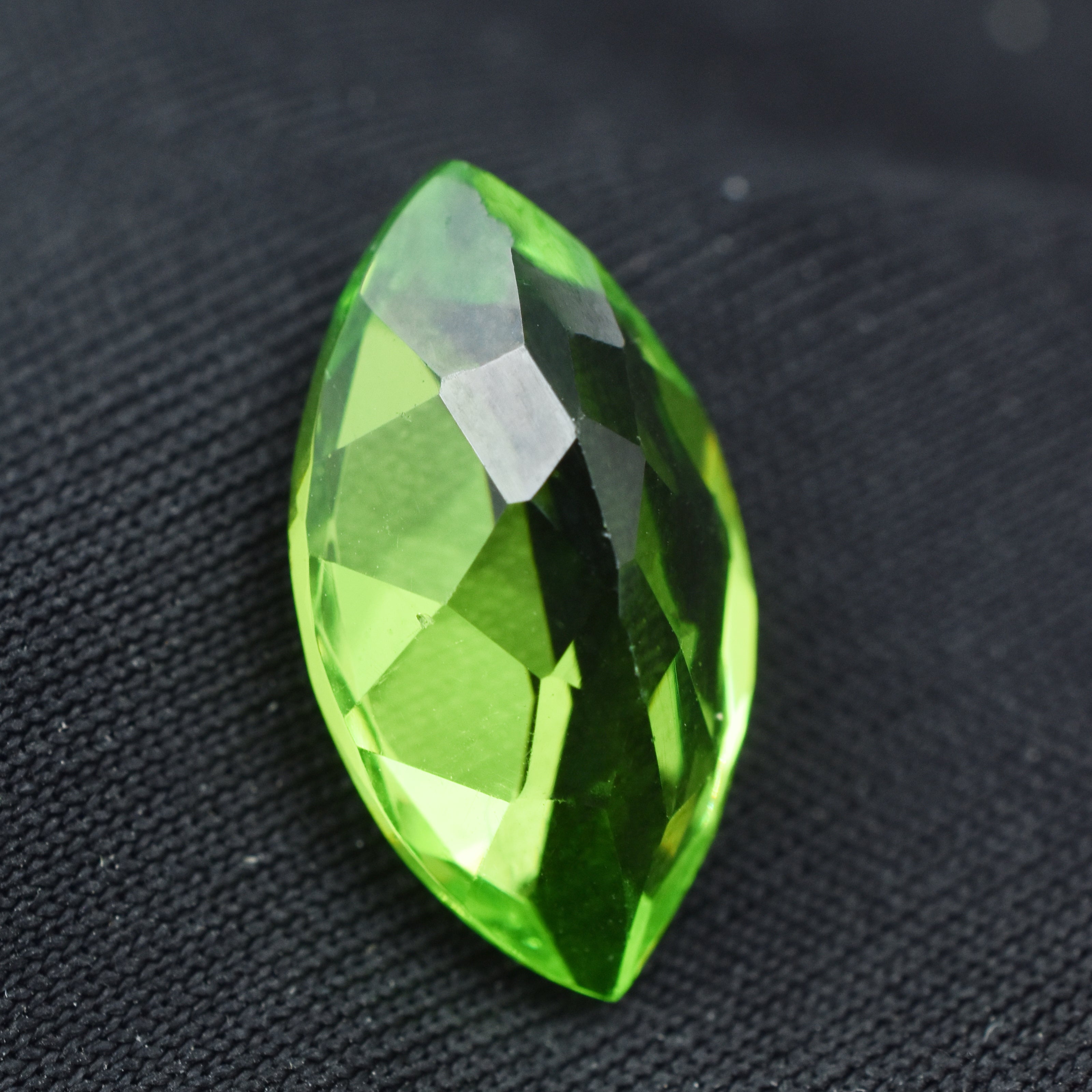 Certified Green Peridot 9.95 Carat Marquise Shape Natural Loose Gemstone Best For Personal Growth Peridot Gem