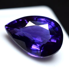 Tanzanite Purple Gemstones PRECIOUS Natural A+ Tanzanite Purple Pear Shape 6.20 Ct CERTIFIED Loose Gemstone