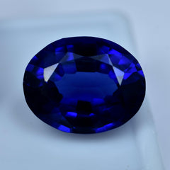 Tanzanite 10.35 Carat Natural Oval Shape Blue Tanzanite Certified Loose Gemstone Tanzania Gem Best For Communication