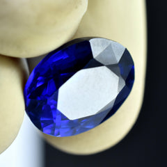 Tanzanite 10.35 Carat Natural Oval Shape Blue Tanzanite Certified Loose Gemstone Tanzania Gem Best For Communication