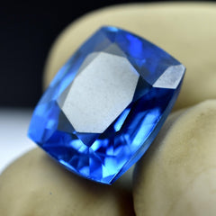 Tanzania Blue Tanzanite 10.75 Carat Blue Tanzanite Emerald Shape Natural Certified Loose Gemstone