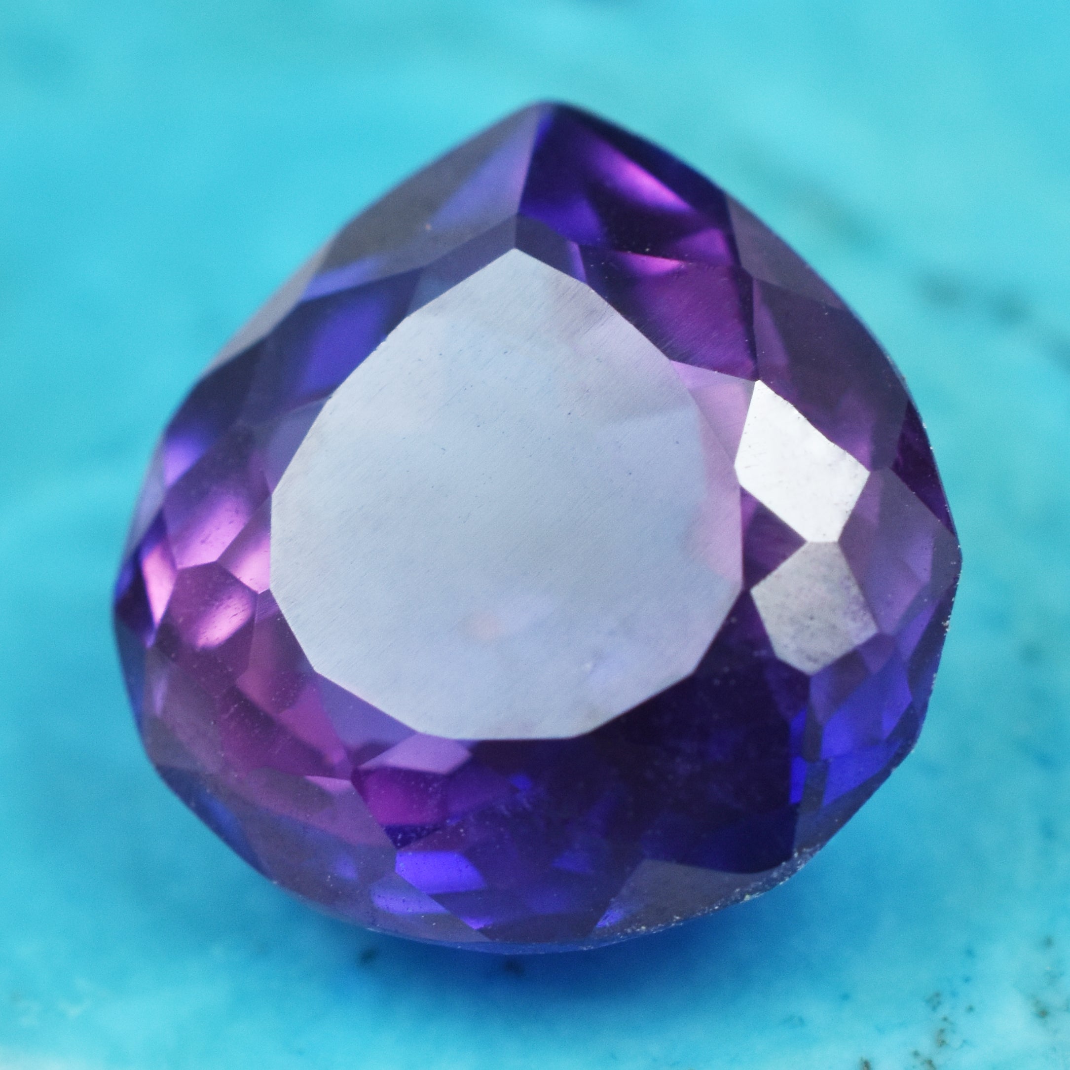 Gorgeous Gemstone 7.65 Ct Purple Color Pear Shape Certified Tanzanite Natural Loose Gemstone