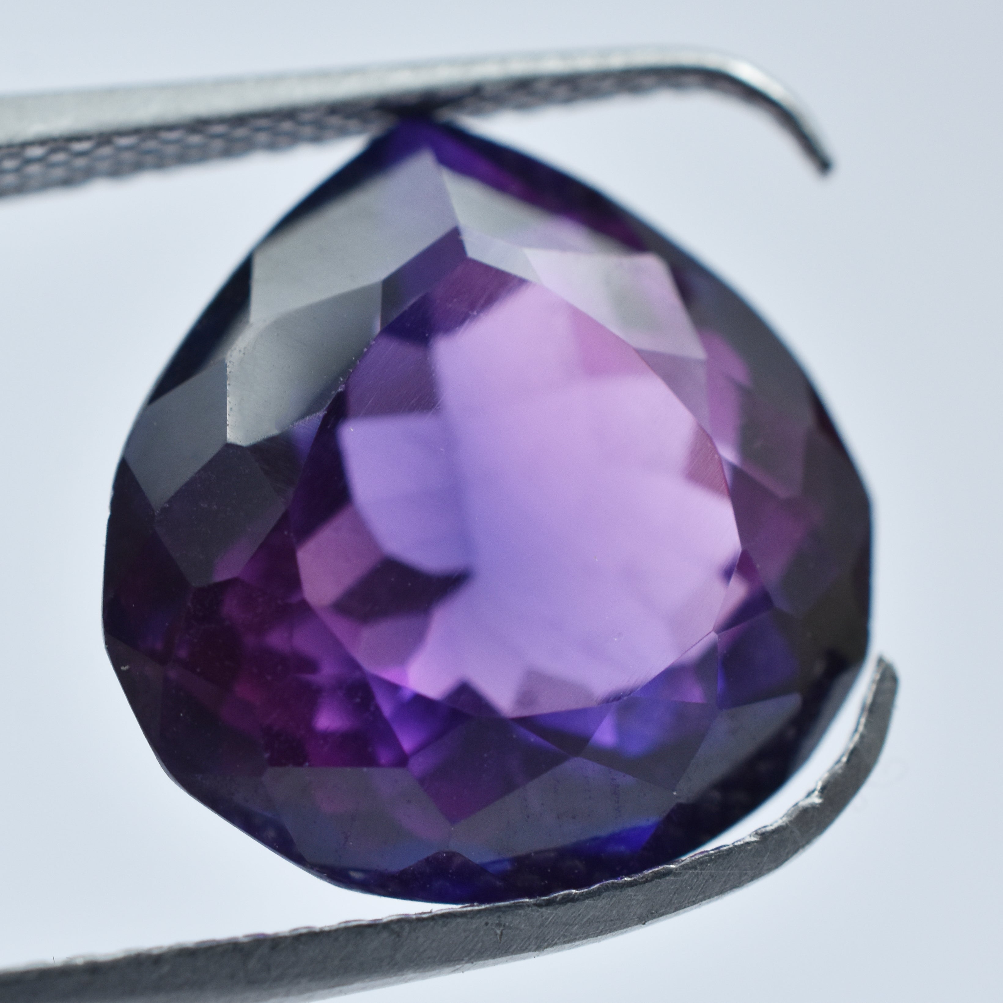 Gorgeous Gemstone 7.65 Ct Purple Color Pear Shape Certified Tanzanite Natural Loose Gemstone