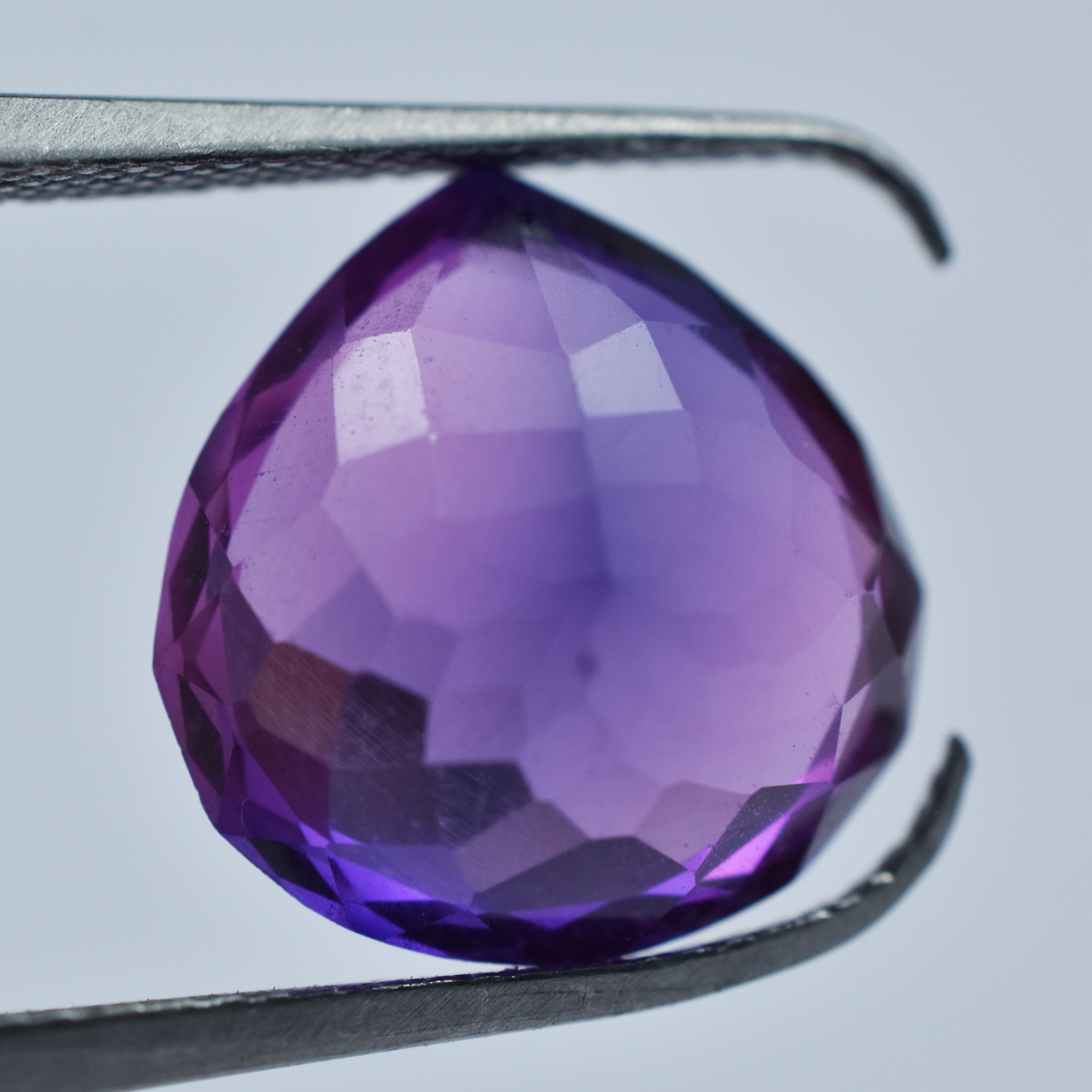 Gorgeous Gemstone 7.65 Ct Purple Color Pear Shape Certified Tanzanite Natural Loose Gemstone