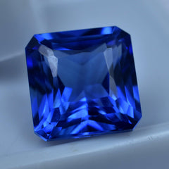 Amazing Sapphire Gem 9.00 Carat Square Shape Natural Certified Blue Sapphire Loose Gemstone