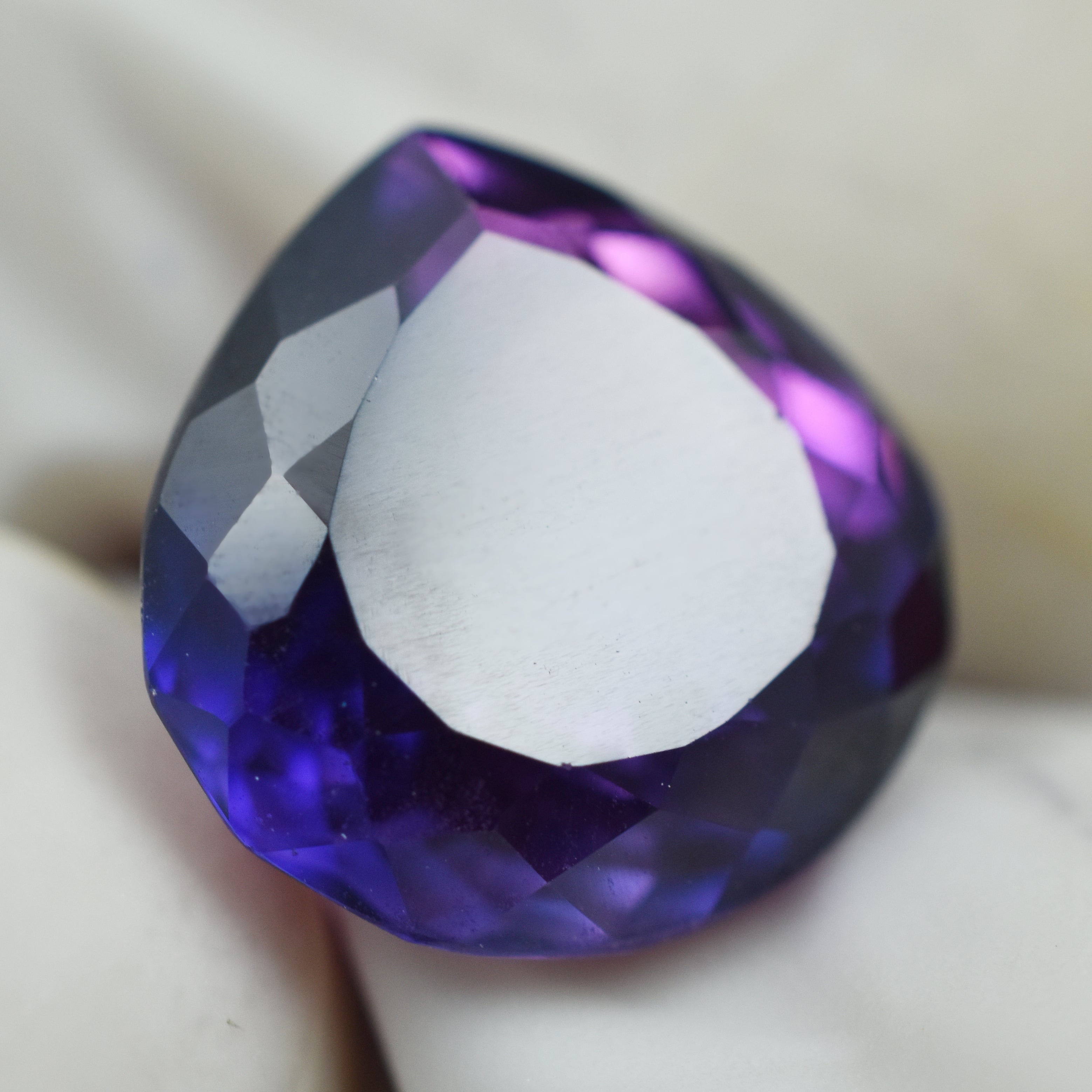 Big Offer On Tanzanite 8.05 Carat Natural Purple Tanzanite Certified Pear Cut Loose Gemstone Free Shipping With Extra Gift