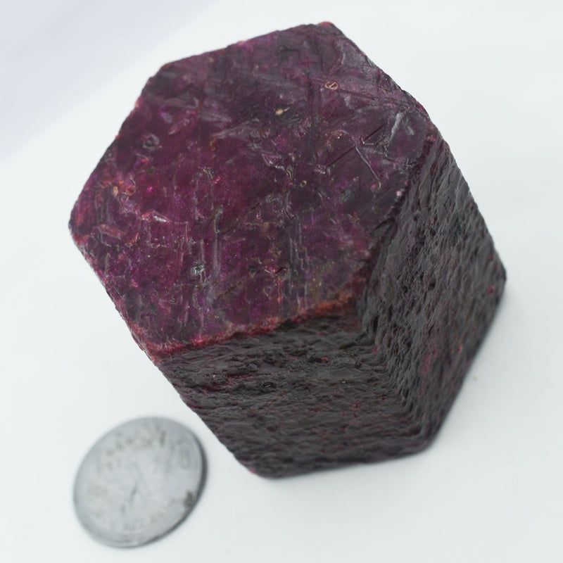 uncut ruby stone