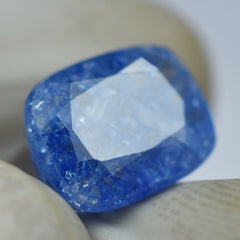 Hurry Up For Best Offer !! Cushion Shape 6.80 Carat Certified Sapphire Blue Natural Loose Gemstone