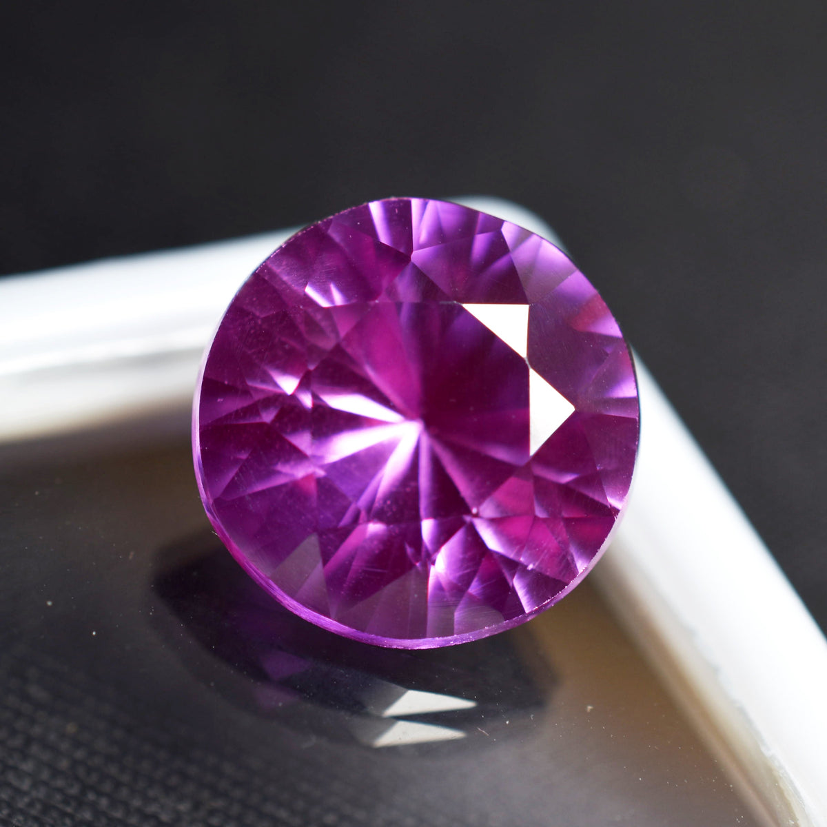 Precious Pink SAPPHIRE 8.20 Ct Natural Round Shape Loose Gemstone CERTIFIED Pink Sapphire Jewelry