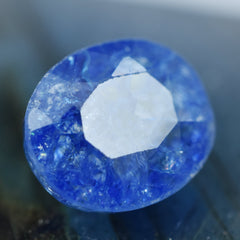 Natural 5.10 Carat Oval Shape Blue Sapphire Certified Natural Loose Gemstone Improve Aesthetic Beauty & Good Fortune