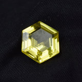 Natural Yellow Sapphire Octagon Shape 9.56 Carat CERTIFIED Extremely Rare Loose Gemstone For Pendent Making Loose Gemstone On Sale