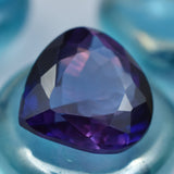 ON SALE !! Natural Sapphire Purple Sapphire Pear Shape 10.23 Ct CERTIFIED Loose Gemstones AAA Top Quality Gemstone/Ring & Jewelry Making Gemstone Free Delivery Free Gift