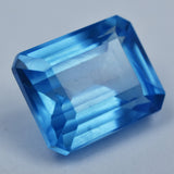 ON SALE Certified Natural Blue Sapphire Emerald Shape 10.85 Carat lite Blue Sapphire Natural Loose Gemstone Sri Lanka Sapphire Pendant/Ring Making Gemstone
