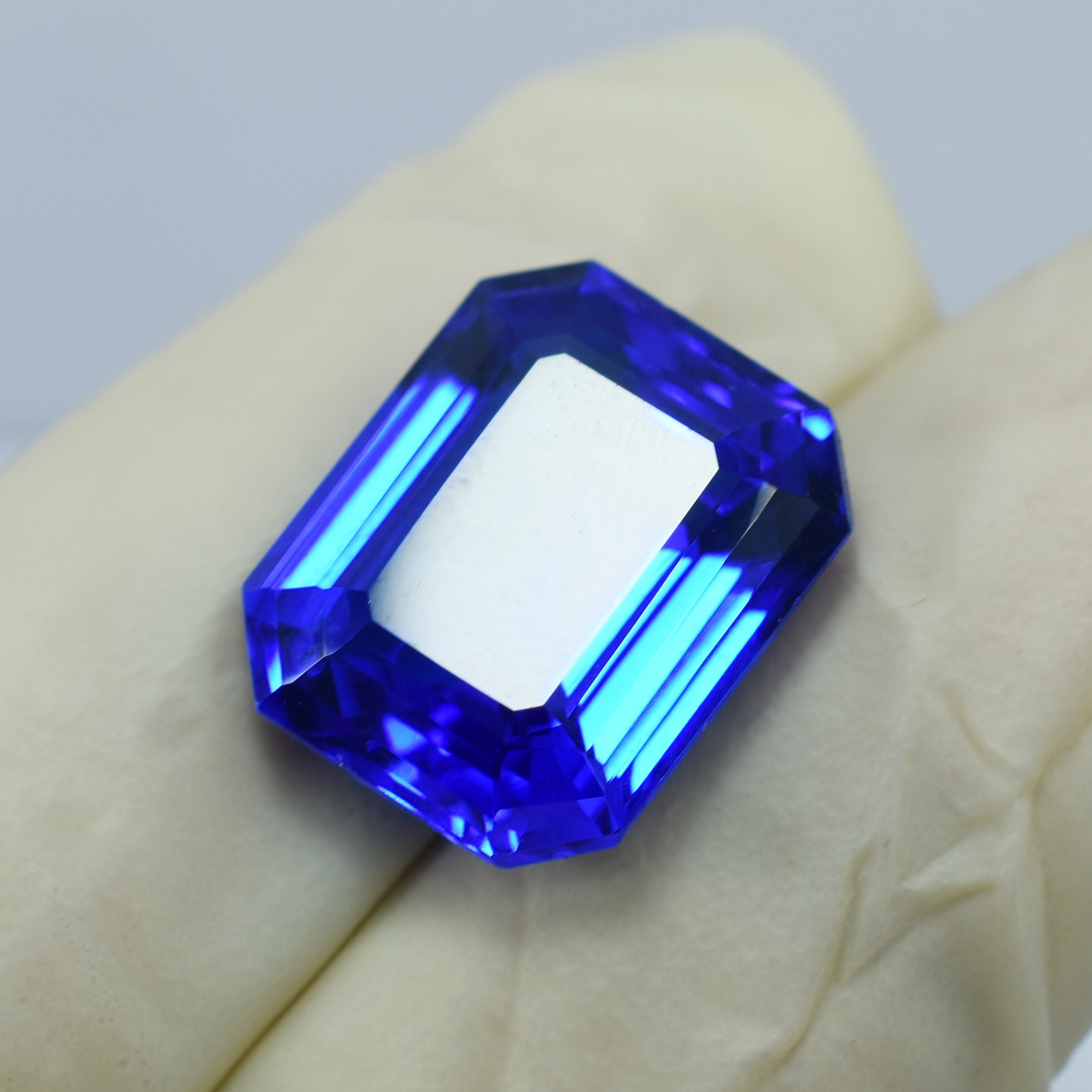 Tanzania's Beautiful Gem Natural Certified 10.45 Ct D0ark Blue Tanzanite Emerald Cut Loose Gemstone | Best For Engagement Rings | Free Shipping With Special Gift