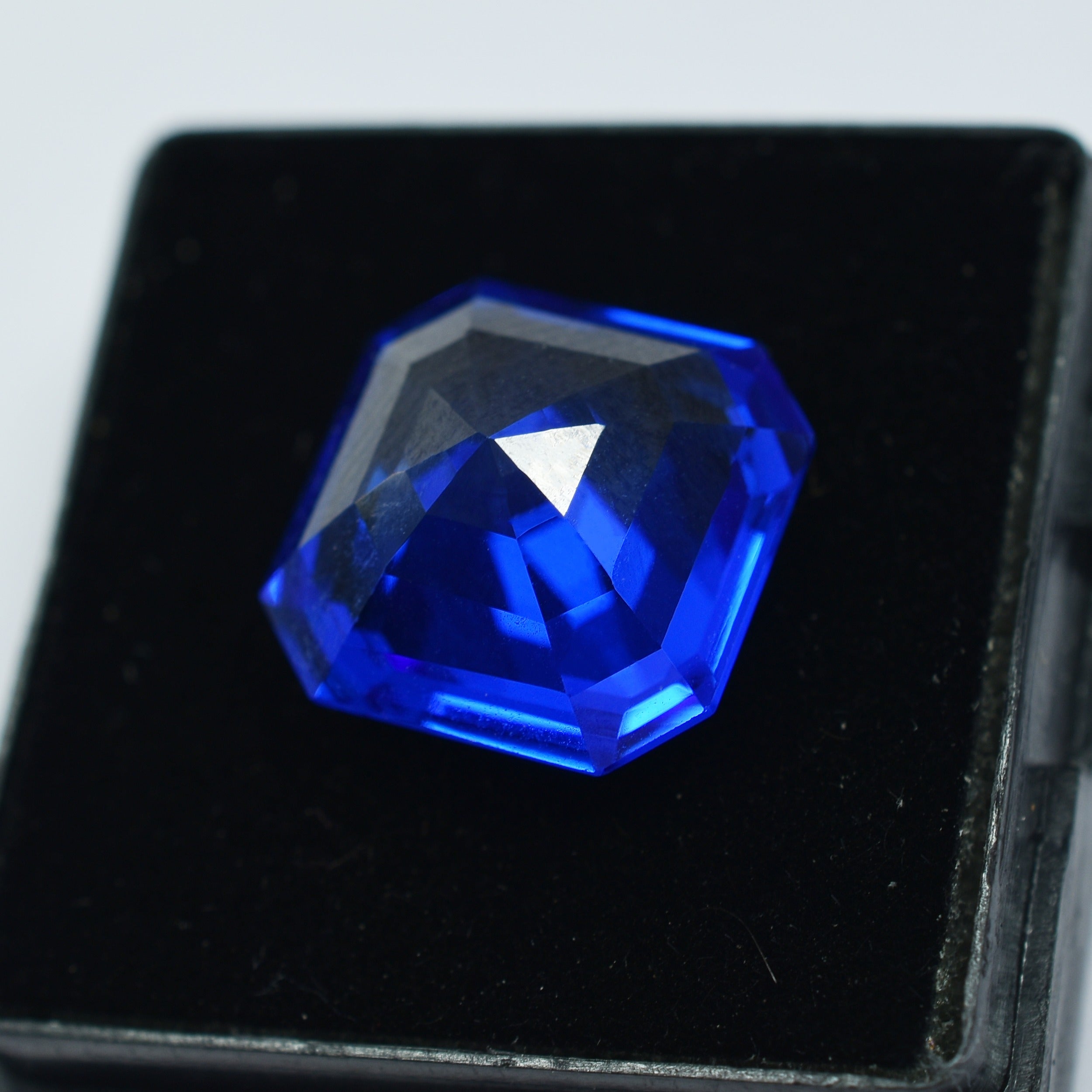 Impressive Gemstones !!! Natural Certified 8.65 Ct Blue Tanzanite Loose Gemstone Square Cut Certified Tanzanite Gem | Best Offer