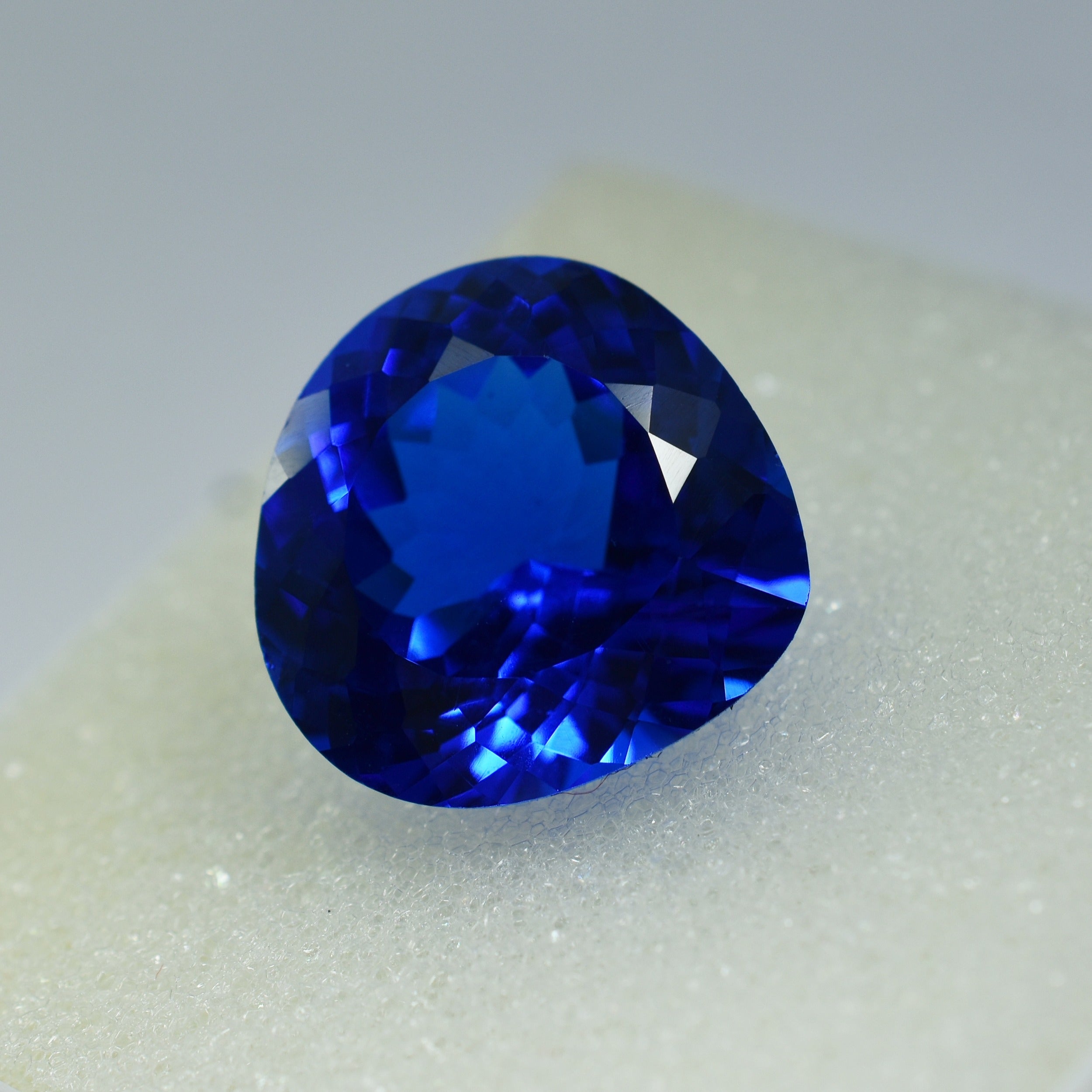 Extremely Rare Dark Blue Tanzanite Gem 11.54 Ct Pear Cut Certified NATURAL Loose Gemstone | Best For Durability & Rareness | Free Gift & Delivery