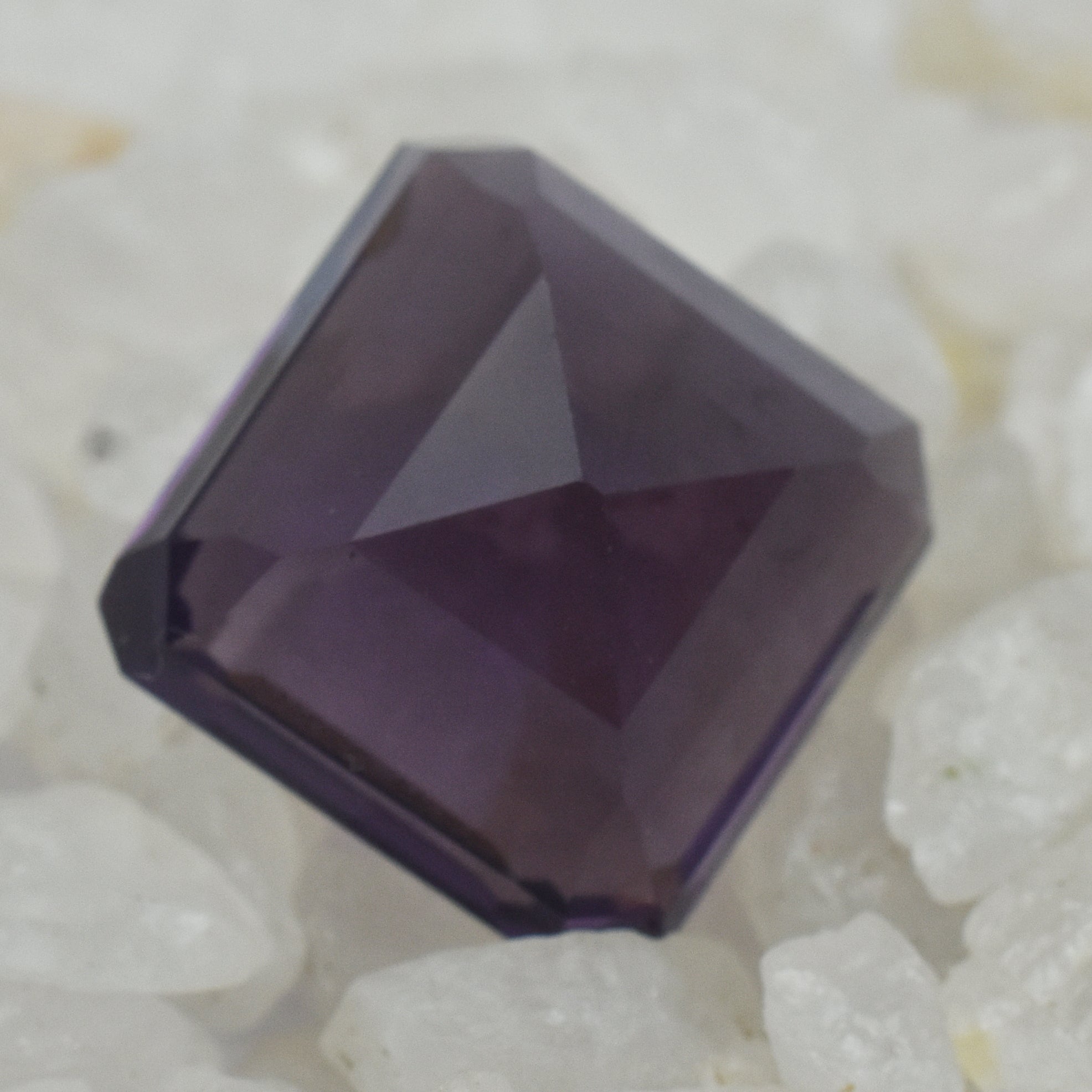 Stunning Tanzanite Gem 13.35 Carat Square Cut Natural Certified Purple Tanzanite Loose Gemstone