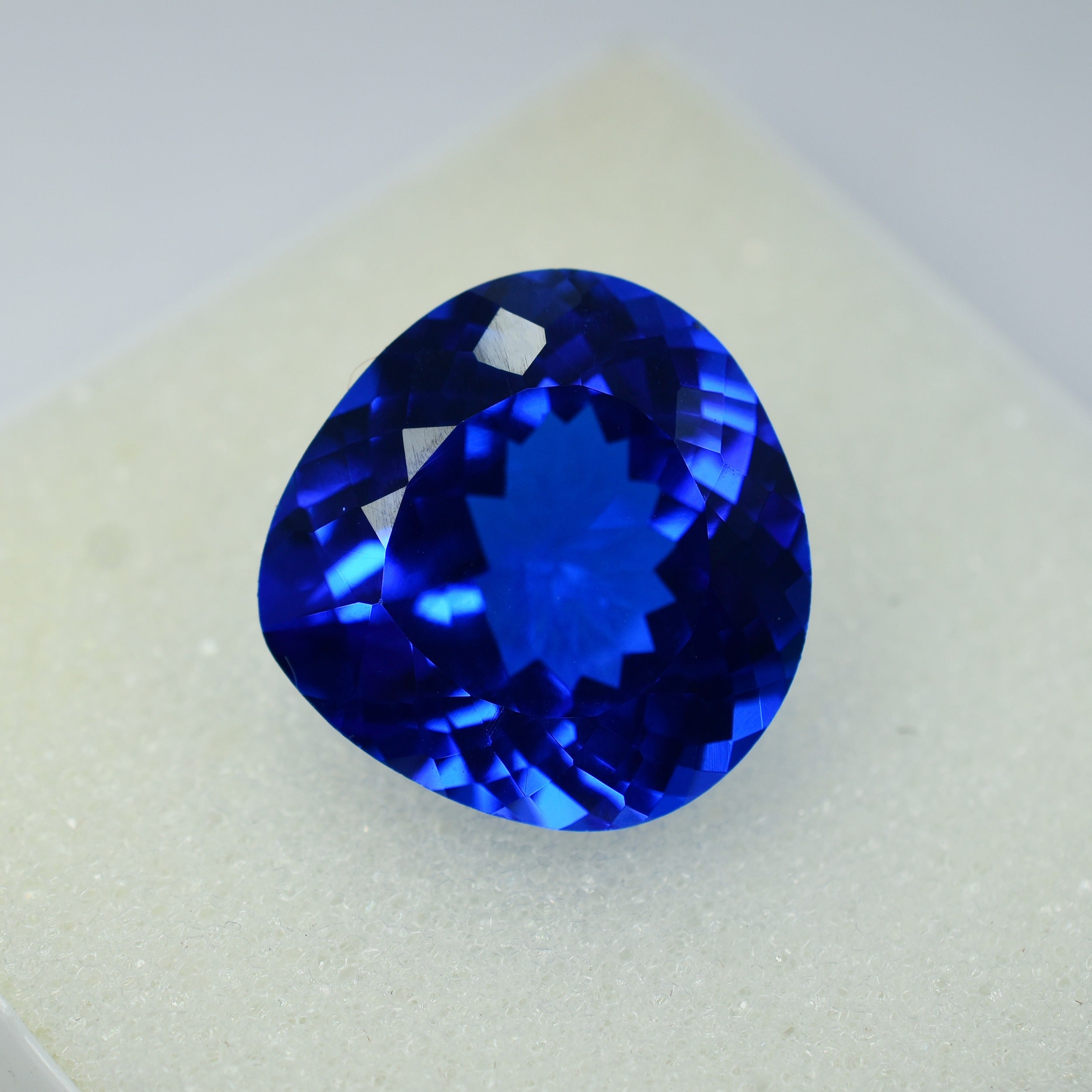 Extremely Rare Dark Blue Tanzanite Gem 11.54 Ct Pear Cut Certified NATURAL Loose Gemstone | Best For Durability & Rareness | Free Gift & Delivery