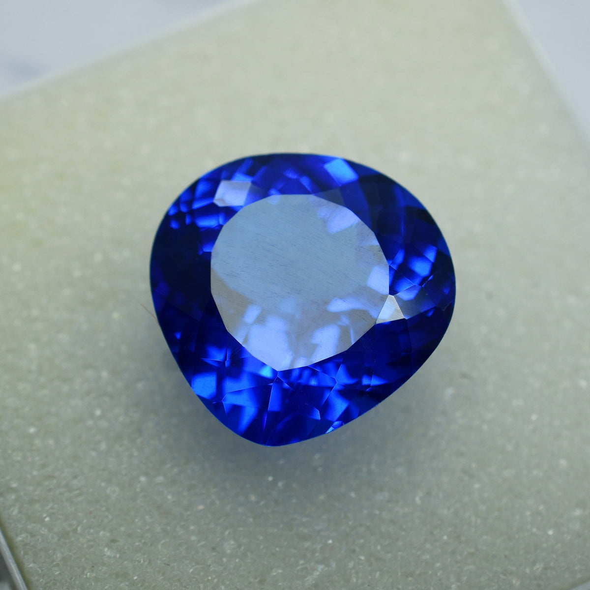 Extremely Rare Dark Blue Tanzanite Gem 11.54 Ct Pear Cut Certified NATURAL Loose Gemstone | Best For Durability & Rareness | Free Gift & Delivery