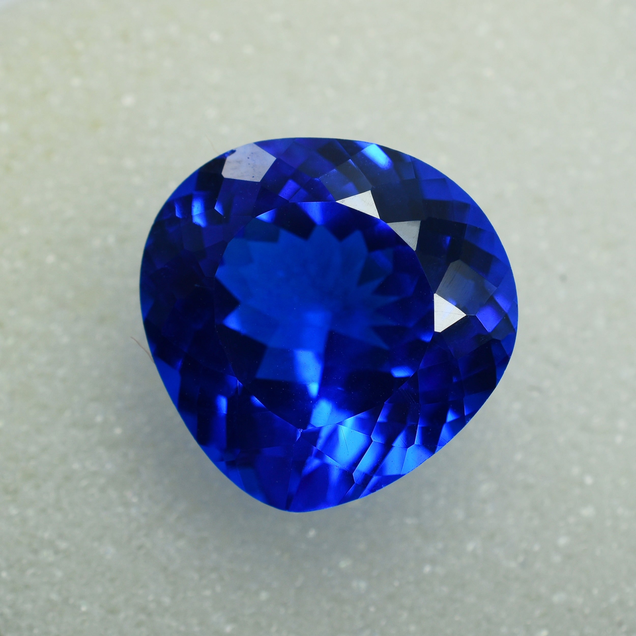 Extremely Rare Dark Blue Tanzanite Gem 11.54 Ct Pear Cut Certified NATURAL Loose Gemstone | Best For Durability & Rareness | Free Gift & Delivery