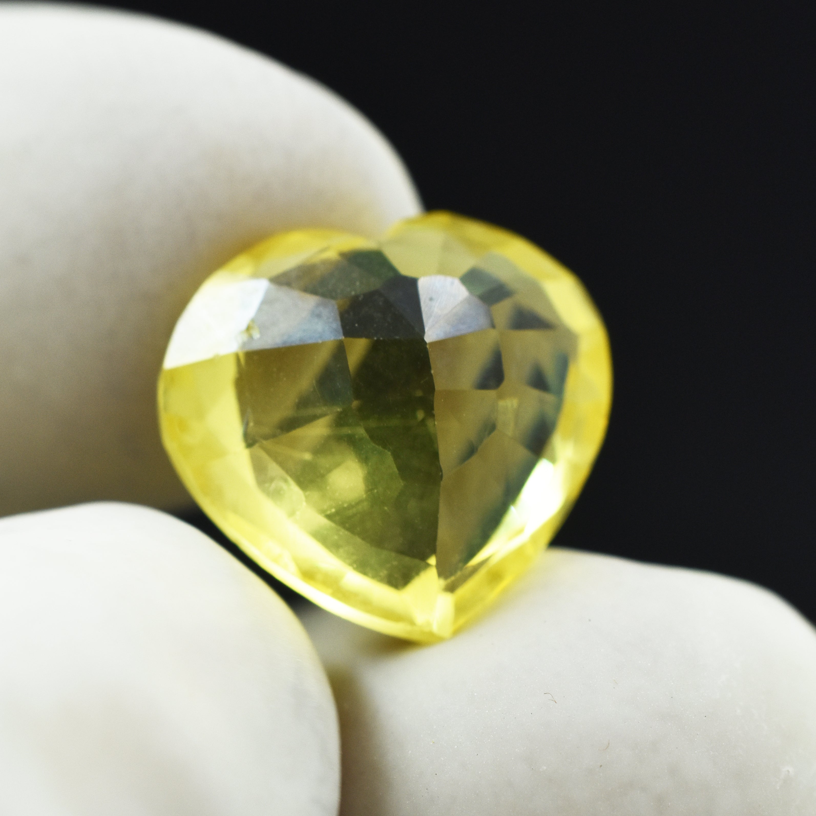 Natural Certified 10.10 Ct Ceylon Yellow Sapphire Heart Shape Loose Gemstone Best For making Jewelry, Yellow Sapphire Ring | Loose Yellow Sapphire |  Natural Yellow Stone Best Sale Going on