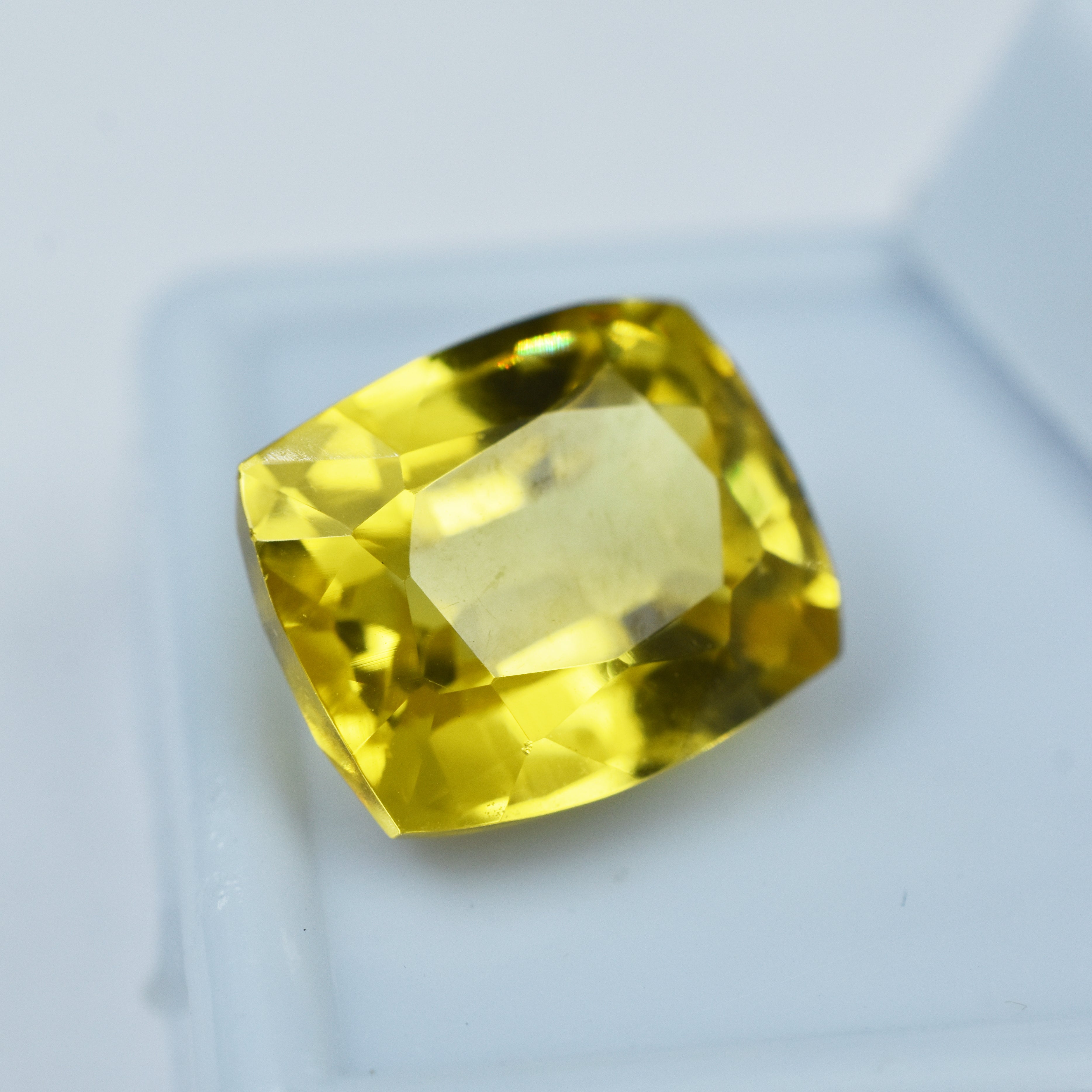 Natural Yellow Sapphire 10.50 Ct Cushion Shape Certified Natural Loose Gemstone Best Surprising Offer On Yellow Sapphire