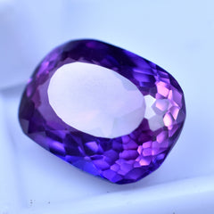 Natural 9.20 Tanzanite Certified Cushion Cut Loose Purple Gemstone Ensure Ethical Sourcing Perfect Purple Tanzanite Gem