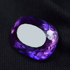 Natural 9.20 Tanzanite Certified Cushion Cut Loose Purple Gemstone Ensure Ethical Sourcing Perfect Purple Tanzanite Gem