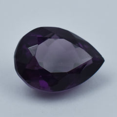 Stunning Natural Purple Tanzanite Gemstone Pear Cut 13.45 Carat Certified Natural Tanzanite Loose Gemstone