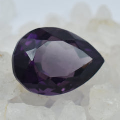 Stunning Natural Purple Tanzanite Gemstone Pear Cut 13.45 Carat Certified Natural Tanzanite Loose Gemstone