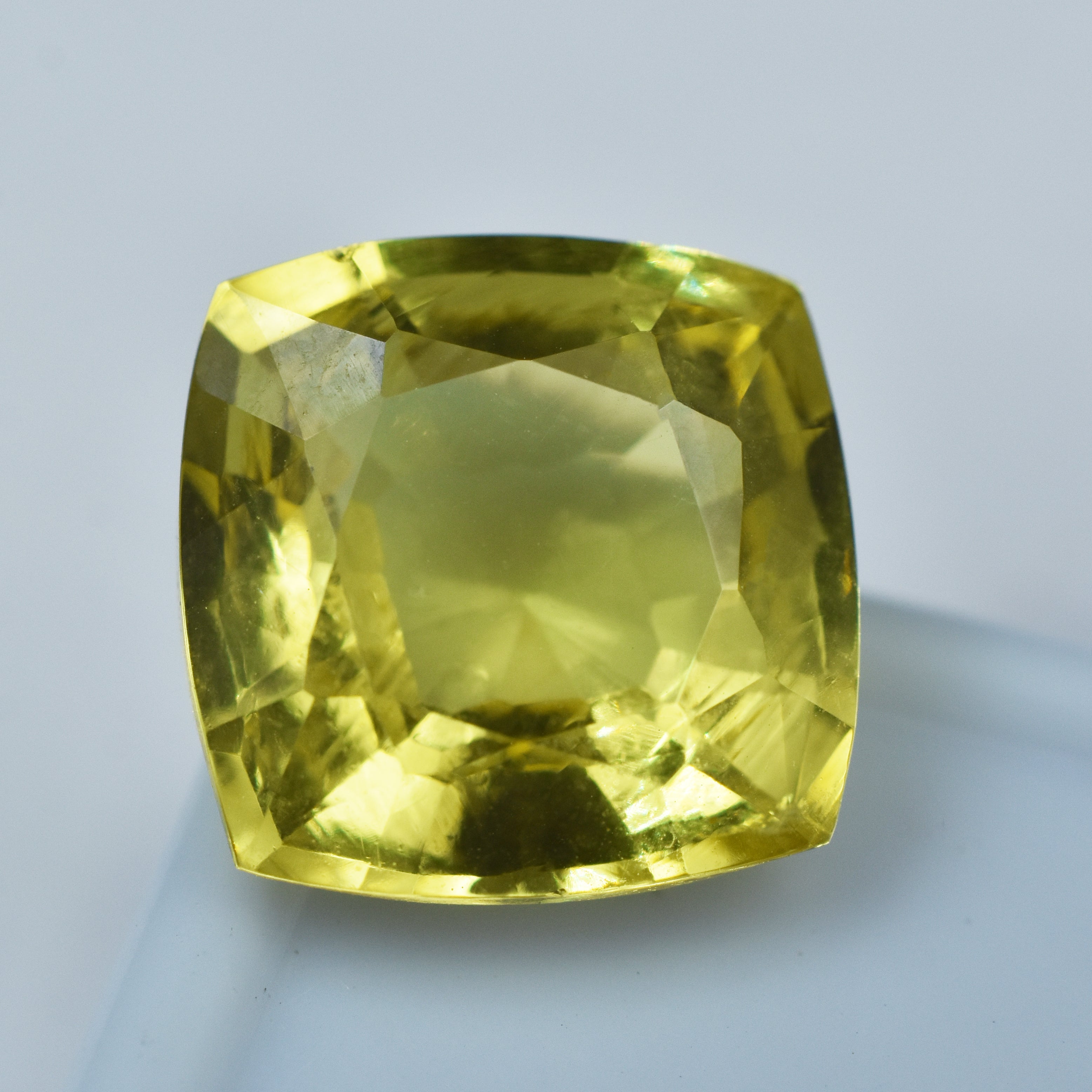 Sri Lanka Sapphire Yellow Square Cushion Cut 10.10 Carat Certified Natural Loose Gemstone Best For Healing Properties