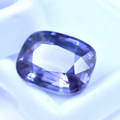 Natural 10.25 Carat Certified Cushion Cut Loose Gemstone Color-Change Alexandrite From Russia