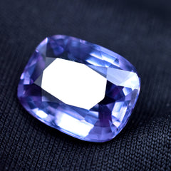 Natural 10.25 Carat Certified Cushion Cut Loose Gemstone Color-Change Alexandrite From Russia