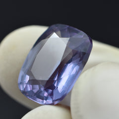 Natural 10.25 Carat Certified Cushion Cut Loose Gemstone Color-Change Alexandrite From Russia