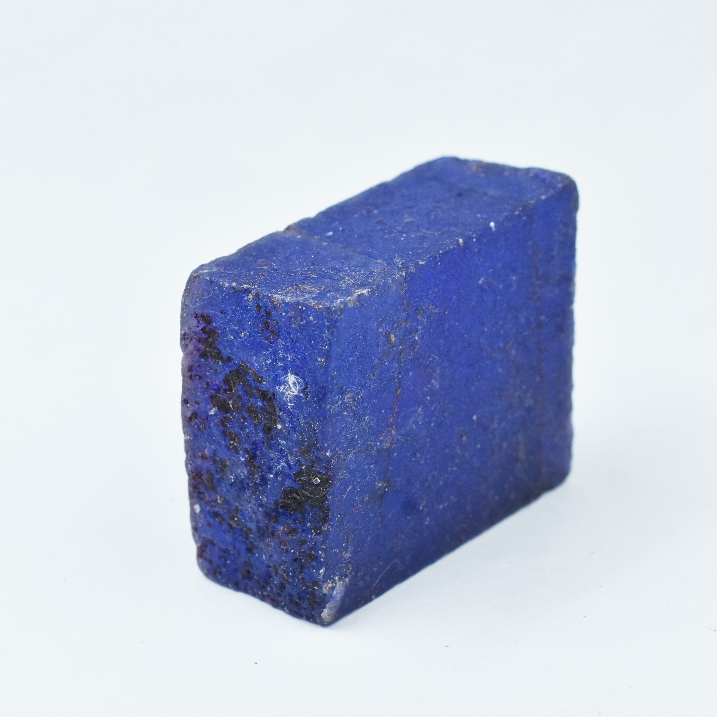 Uncut Natural Blue Sapphire 500 Ct Rough CERTIFIED Excellent Quality Natural Healing Earth-Mined Loose Raw Rough Shape 58x35mm Blue Sapphire Raw Chunk Uncut