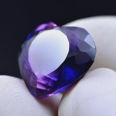 Extremely Rare Purple Tanzanite 8.35 Carat Heart Shape Certified Natural Loose Gemstone