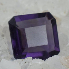 Natural Certified Purple Tanzanite 7.05 Carat Square Shape Tanzanite Loose Gemstone From Tanzania Jewelry Making Gem