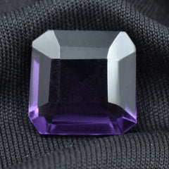 Natural Certified Purple Tanzanite 7.05 Carat Square Shape Tanzanite Loose Gemstone From Tanzania Jewelry Making Gem