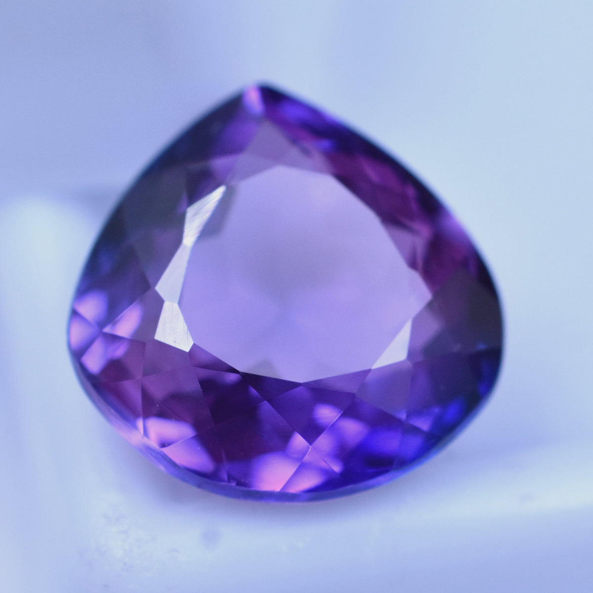 Certified 4.30 Ct Pear Cut Purple Tanzanite Natural Loose Gemstone Enhance Aesthetic Beauty Tanzanite Gem