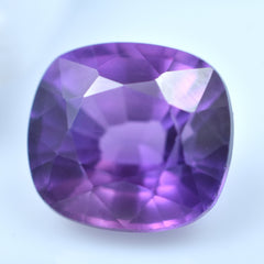 Genuine Rare Purple Tanzanite 4.45 Carat Certified Tanzanite Cushion Cut Natural Loose Gemstone