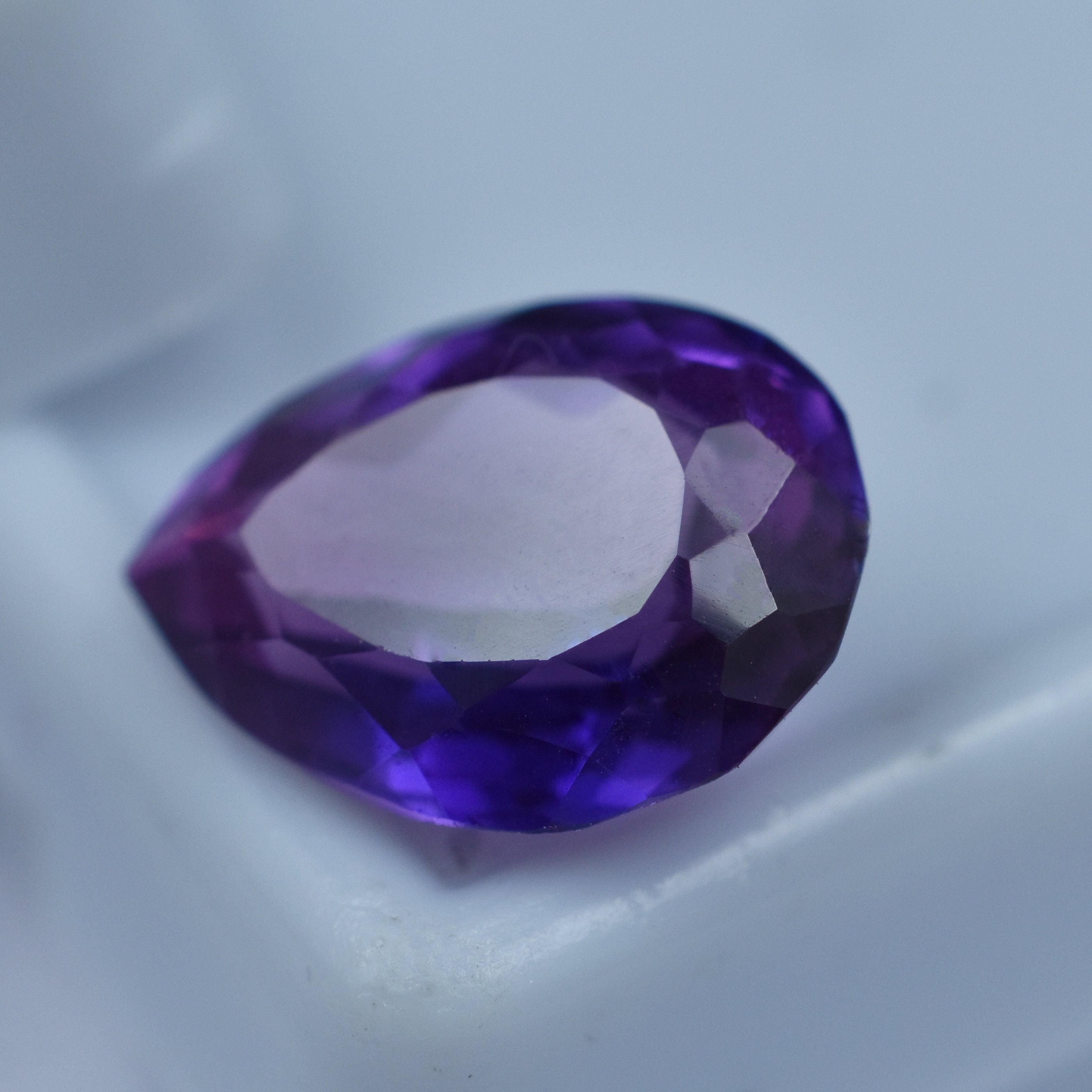 5.40 Carat Purple Tanzanite Pear Shape Certified Natural Loose Gemstone Best For Engagement Rings