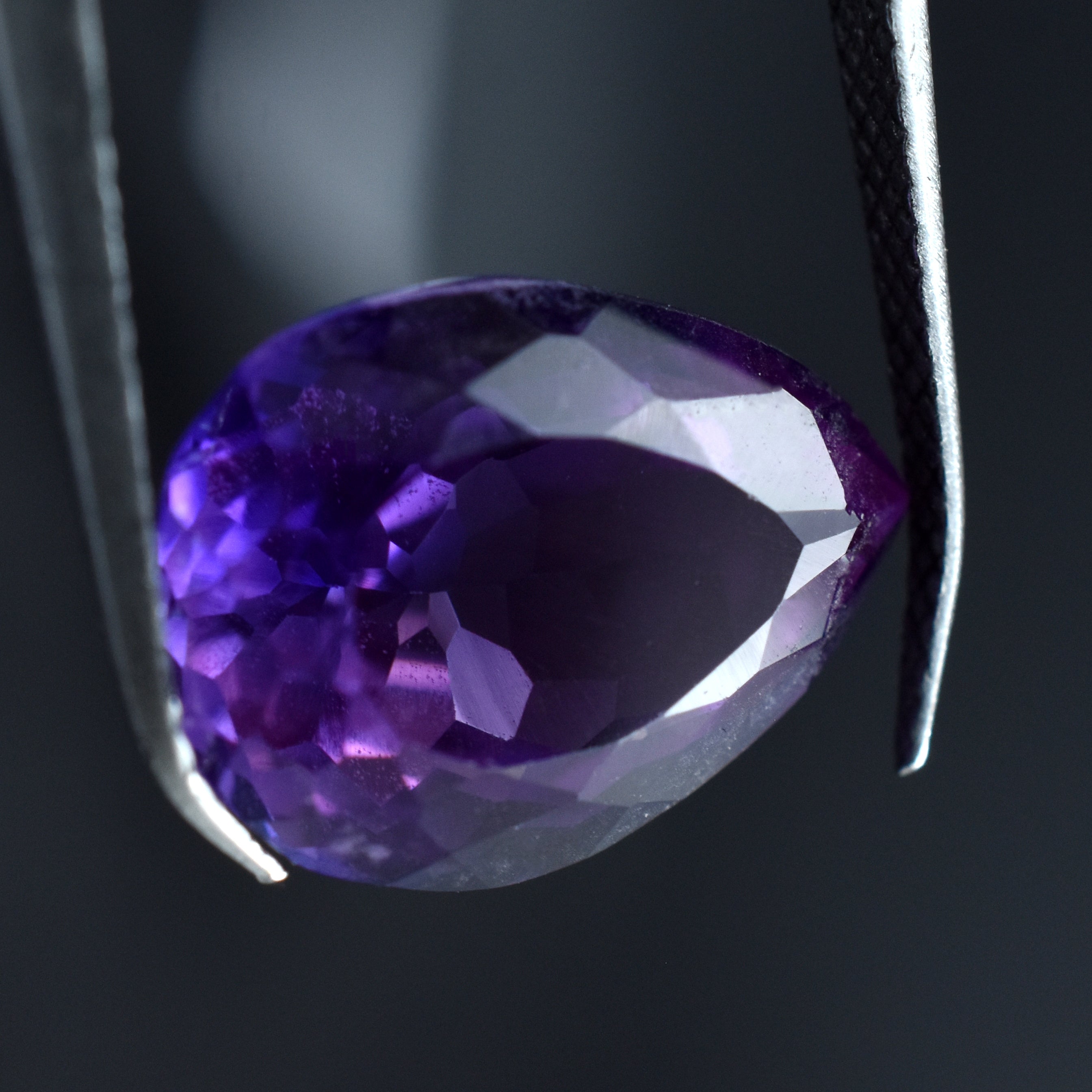 Natural Extremely Rare Purple Sapphire Gem 10.32 Carat CERTIFIED Pear Cut Color Change Sapphire Loose Gemstone | FREE Delivery FREE Gift | Biggest Offer