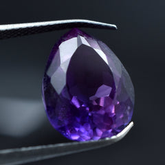 5.40 Carat Purple Tanzanite Pear Shape Certified Natural Loose Gemstone Best For Engagement Rings