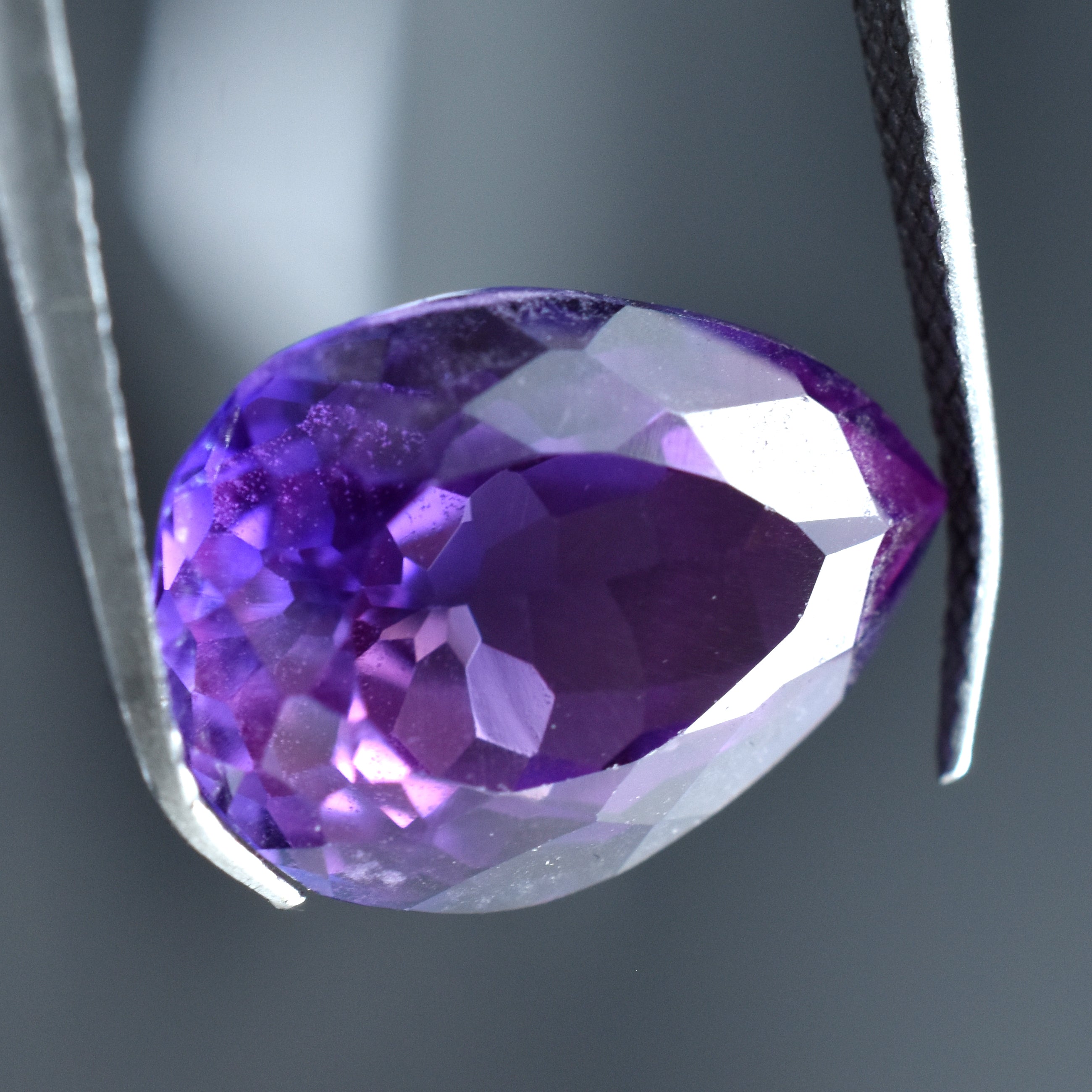 5.40 Carat Purple Tanzanite Pear Shape Certified Natural Loose Gemstone Best For Engagement Rings