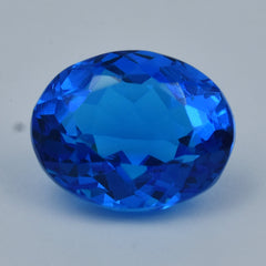 Blue Color Tanzanite Oval Cut 18.95 Carat Natural Certified Loose Tanzanite Blue Gemstone