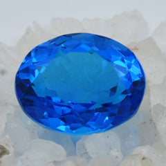 Blue Color Tanzanite Oval Cut 18.95 Carat Natural Certified Loose Tanzanite Blue Gemstone